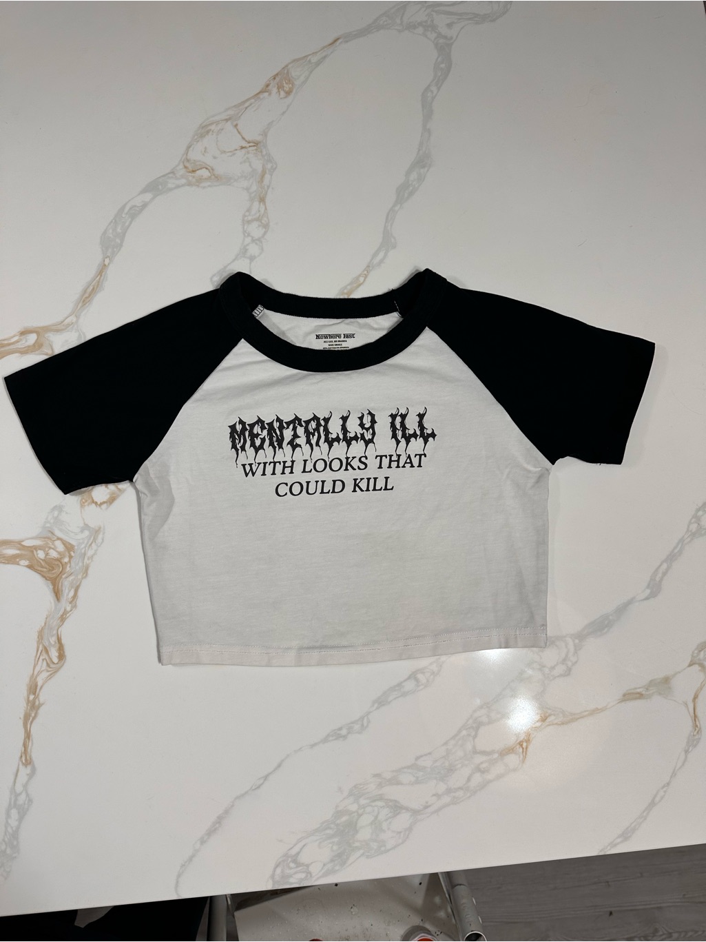Nowhere Fast Looks That Could Kill Crop Raglan